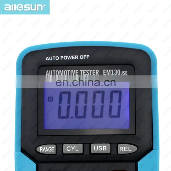 EM130USD Multimeter Link to PC 3 3/4-digit Backlight LCD Display Data-Hold Relative Mode AC DC Voltage & Current photo-3