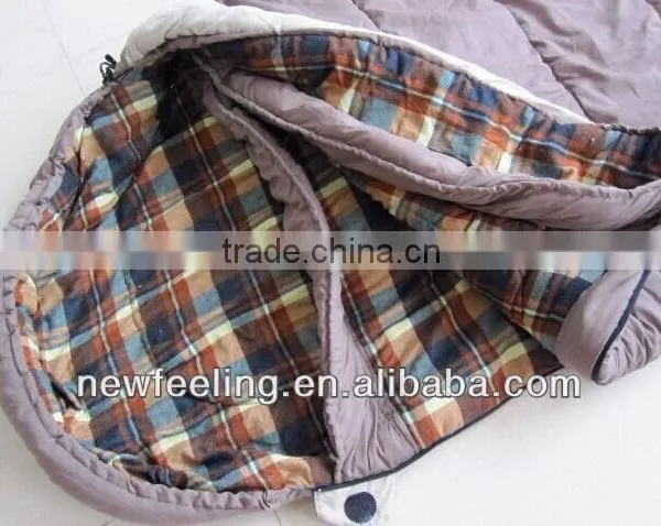 Flannel Sleeping Bag for Cold Weather photo-3