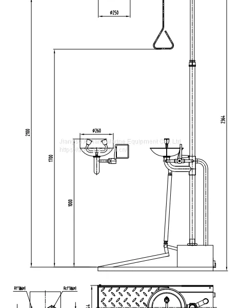 Automatic Evacuation Anti-freeze Composite Eyewash photo-2