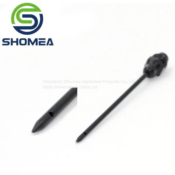 Shomea Customized Solid Stainless Steel Pencil Point Needle With Male Thread photo-5