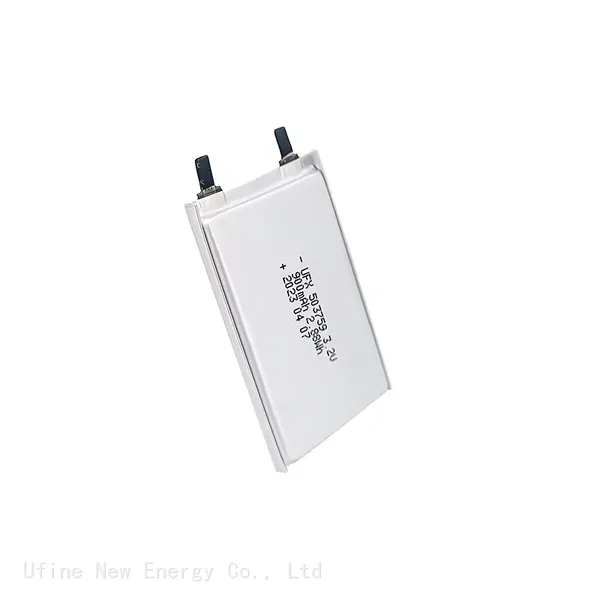 Rechargeable Lithium Polymer Battery Wholesale UFX 503759 900mAh 3.2V Lifepo4 Battery Cell For Medical Instrument photo-3