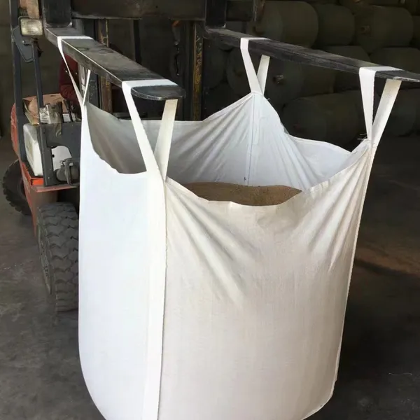 Black 1000kg 2000kg FIBC Bulk Big Ton Baffle Bag for Sales Animal Feed Milk Powder Packaging photo-5