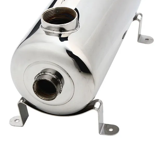 Factory Direct Stainless Steel Shell Tube Pool Heat Exchanger Tubular Exchanger Polished Water Heat Exchanger for Swimming Pool photo-3