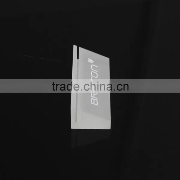 Frosted Acrylic Sign Holder Acrylic Block Sign Holder photo-3