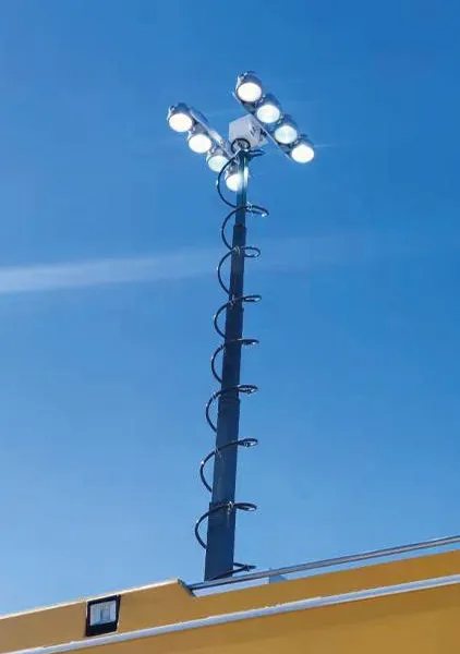 Hesheng Safety GDD-15M81000 15m Electric Elevating LED Lighting System | 8×1000W High-Power Emergency Vehicle Lighting