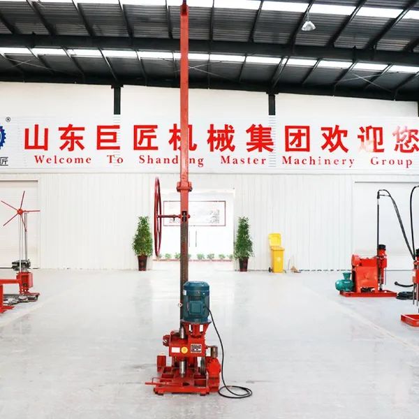 Portable Core Drilling Rig Exploration Sampling Soil and Rock Core Drilling Rig Standing Style Detachable Exploration Drilling Rig photo-5