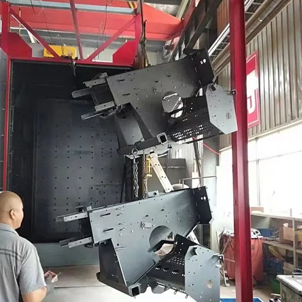 Q378 Single Hook Shot Blasting Machine, Valve, Gear and Other Workpiece Surface Strengthening Cleaning, On-site Installation and Commissioning photo-4