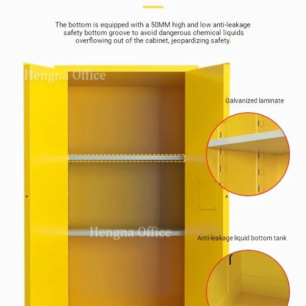 Safety Solvent Storage Cabinet Supplier in Southeast Asia |Cabinet HS-110G-D |Serving R&D Laboratories - JUNTUO