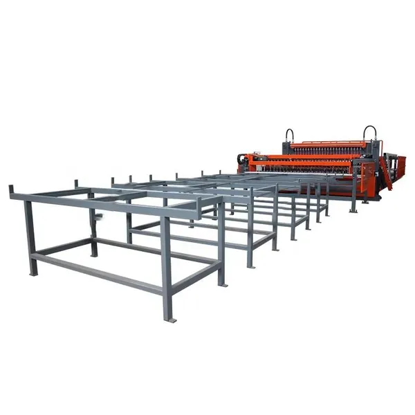 Welded Wire Mesh Machine With Integrated Straightening and Cutting