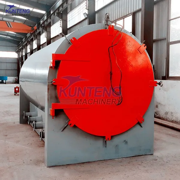 Horizontal Olive Shell Palm Shell Oak Carbonization Furnace Charcoal Making Machine EPC photo-2