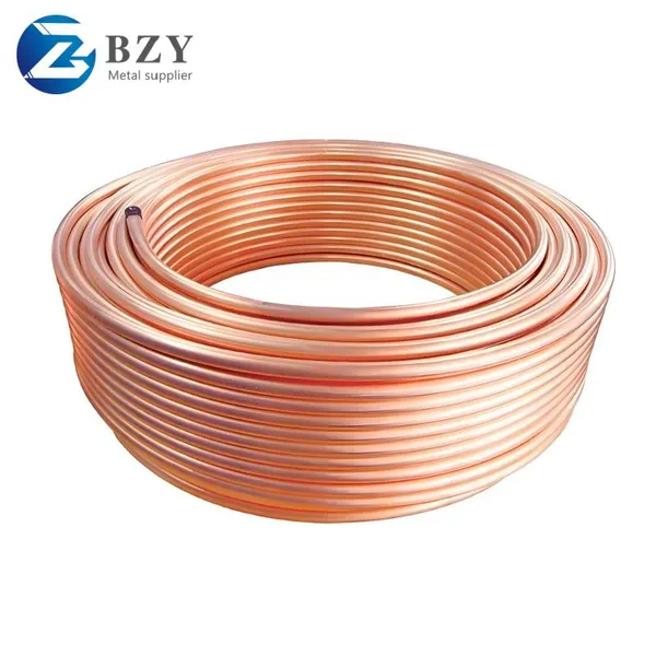 5/8 3/8 Copper Tube Roll Price Per kg Air Conditioner Copper Pipe Coil photo-5