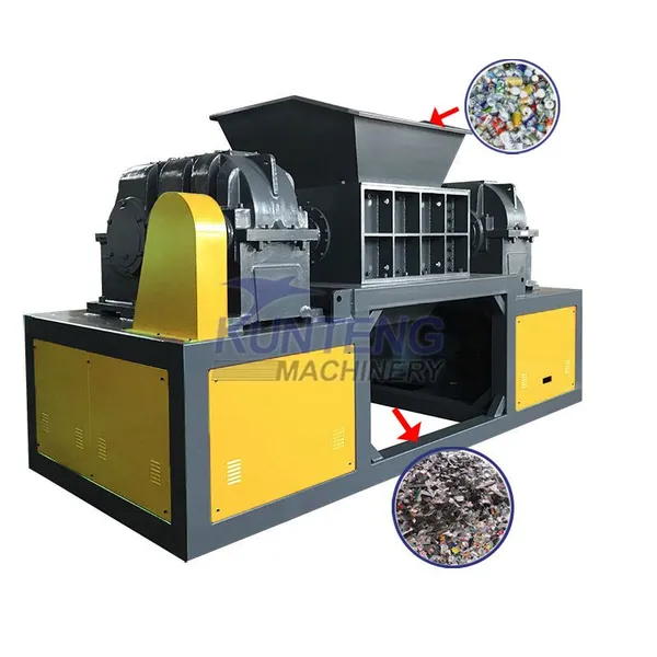 Electric Organic Waste Steel Scrap Metal Cans Heavy Duty Paper Shredder EPC