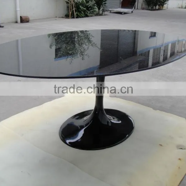 Tulip Dining Table Black Marble Top photo-2