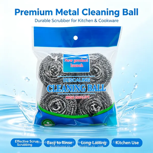 Super Abrasive Metal Scourer Heavy Oil Steel Ball Solidified Grease Remover photo-3