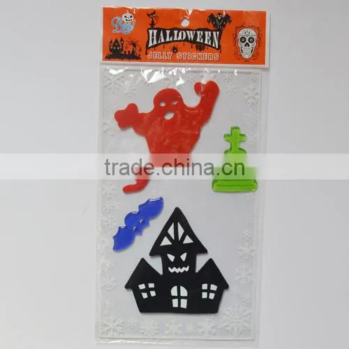 Funny Halloween Decoration Jelly Gel Window Sticker photo-6