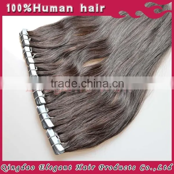 Balck Color Tape Hair Malaysian Virgin Hair photo-6