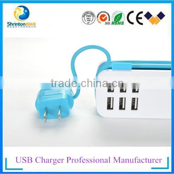 New Products Ac Power Plug Adapter Mobile Phone Multi-use Usb Travel Charger photo-4