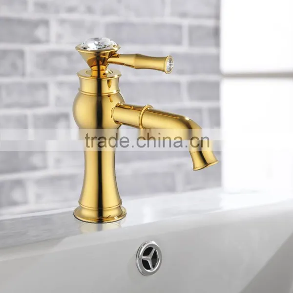 Solid Brass Deck Mounted Hand Wash Brass Basin Mixer photo-3