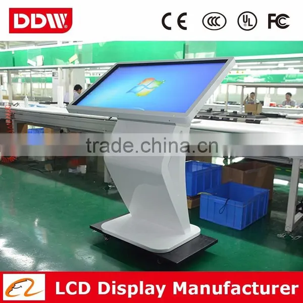 Customized Indoor Panel All In One Advertising Multi Touch Screen Kiosk PC Digital Signage photo-3