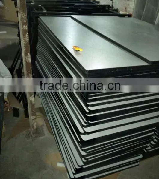 Plywood Round White Restaurant Buffet Table photo-5