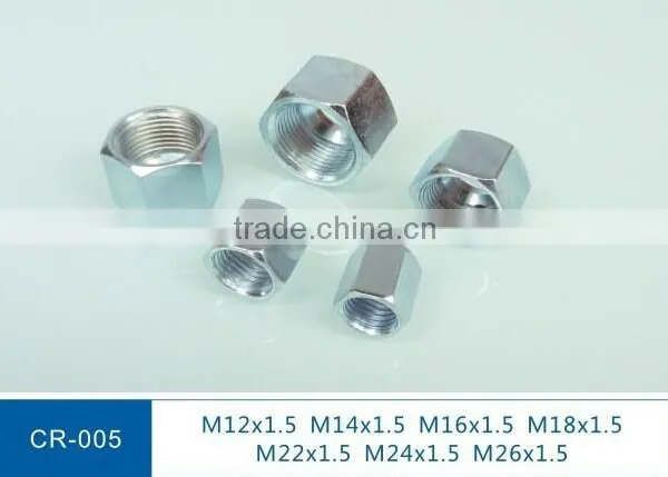Carbon Steel Fitting Three Pieces Fitting for Nylon Tube