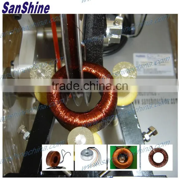 Automatic UPS Inductor Toroidal Winding Machine(SS900B8 Series Final OD 20~150mm) Replace JOVI Toroidal Winder photo-2