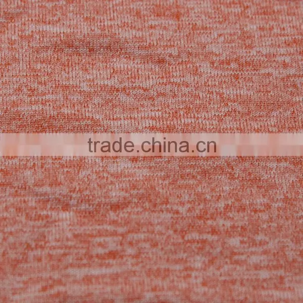 Cationic Polyester Heather Lycra Fabric for Sports Jersey Supplier's Choice photo-2