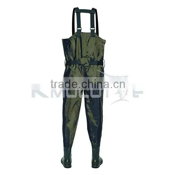 Kmucutie CHN-81206T Latest Style Fishing Waders Brethable Nylon Fabric Fishing Suit photo-3