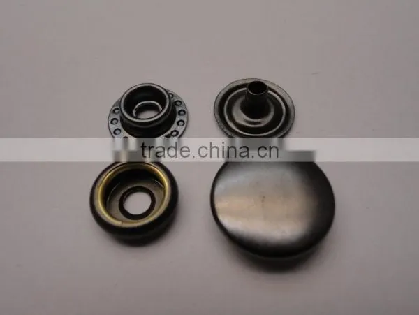 Metal Snap ButtonCustomized Nickel Free Matted Brass Combination Clothes Snap Buttons photo-4