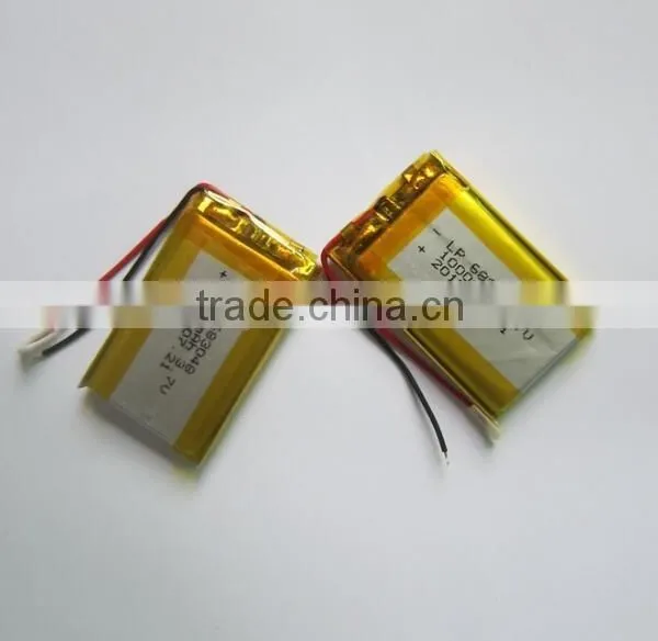 Li-polymer Battery 683048 1000mAh 3.7V With Stable PCM photo-3