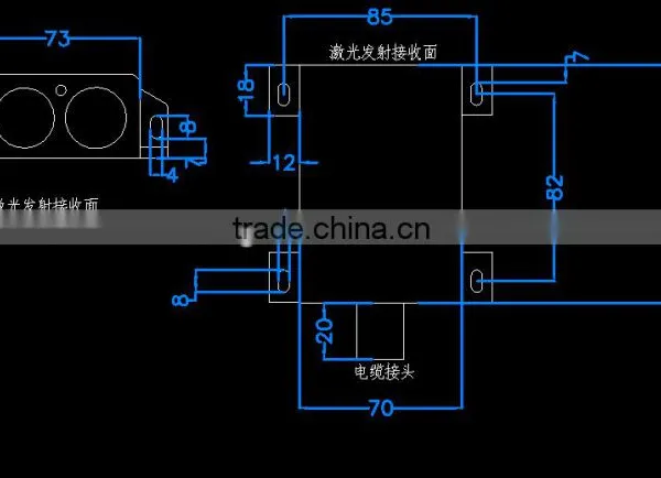 Waterproof 500m Laser Rangefinder for Storage Technology Measurment Accuracy +/-1mmAA photo-3