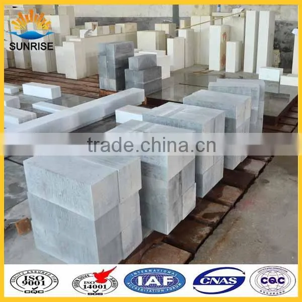 For Steel Pusher Metallurgical Furnace Fused Cast Skid Rall Block photo-2