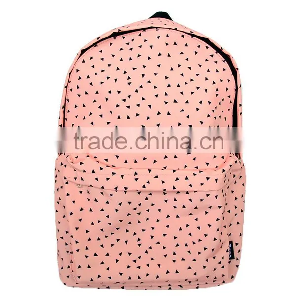High Quality Polyester Sport Travel Laptop Girls School Backpack Bag photo-4