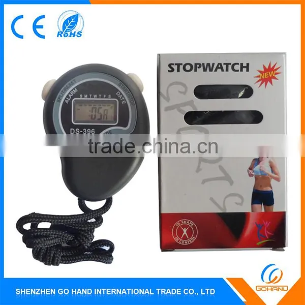 China Supplier Fashion Plastic Button Battery Professional Stopwatch photo-5