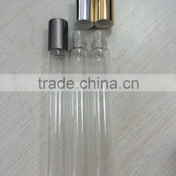 Roll on Clear Tube Bottle With Cap photo-3