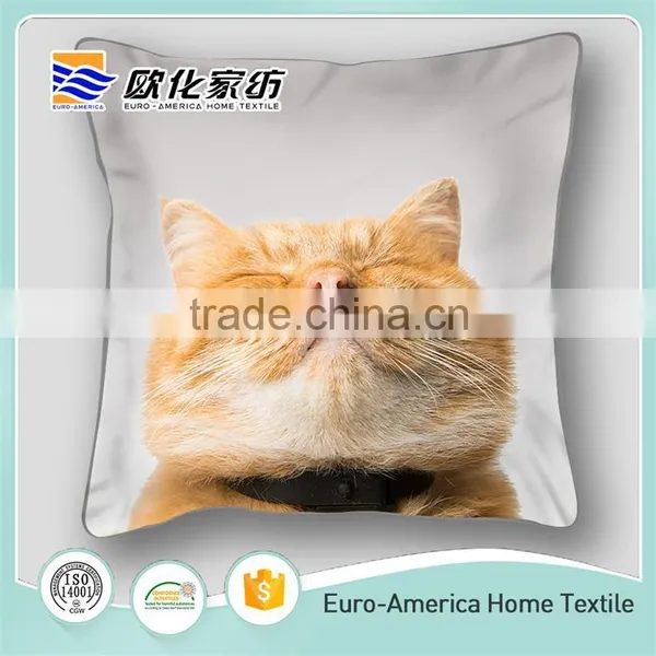 Eco-Friendly Animal Printed Baby Cushion Pillow photo-5