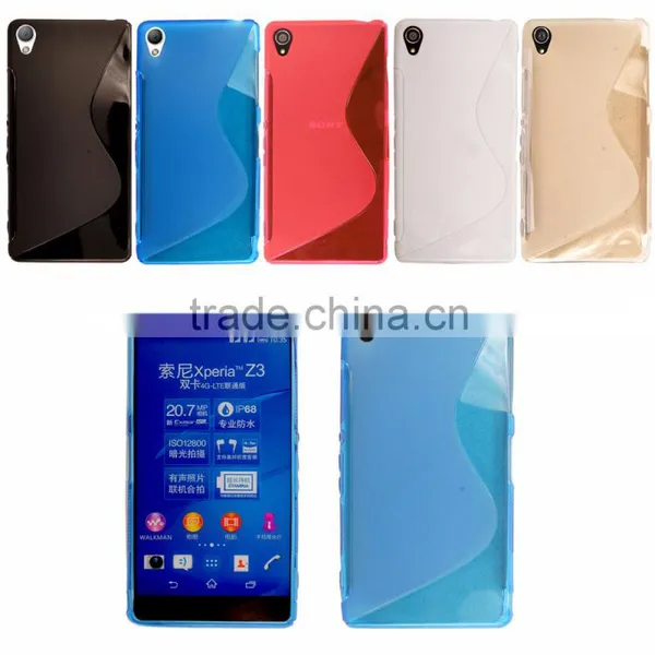 S-Line TPU Wave Gel Back Fit Case Cover For Sony Xperia Z4 photo-2