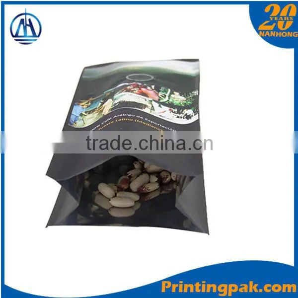 Side Gusset Plastic Stand up Pouch Aluminum Foil Kraft Paper Coffee Packaging Bag With Coffee Vale 250g 500g 1000g 1kg 3kg photo-4