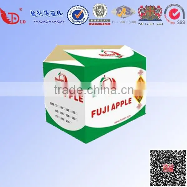Printing Plate Fruit Packaging Trays Pull Handles Kraft Paper Box photo-3