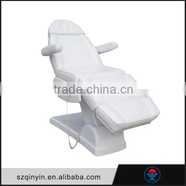 2015 China Best Sale Folded 4 Motors CE SGS Certificate PU / PVC Thermal Jade Massage Bed