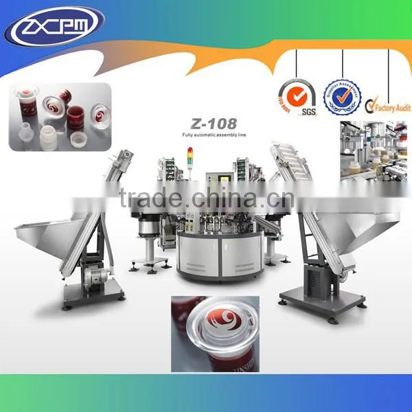 Best wine lid assembling making machine