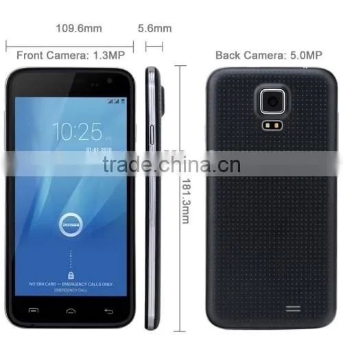 DOOGEE VOYAGER2 DG310 8GB, 5.0 Inch 3G Android 4.4 KitKat Smart Phone, MTK6582 Quad Core 1.3GHz, RAM: 1GB, Dual SIM, photo-2