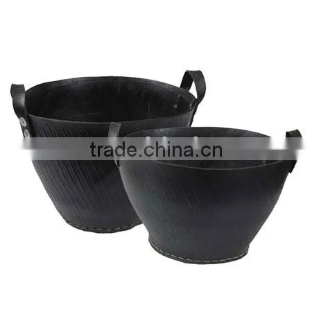 Recycle Tire Rubber Buckets,Hand Made Bucket,Tire Basket,Cement Bucket