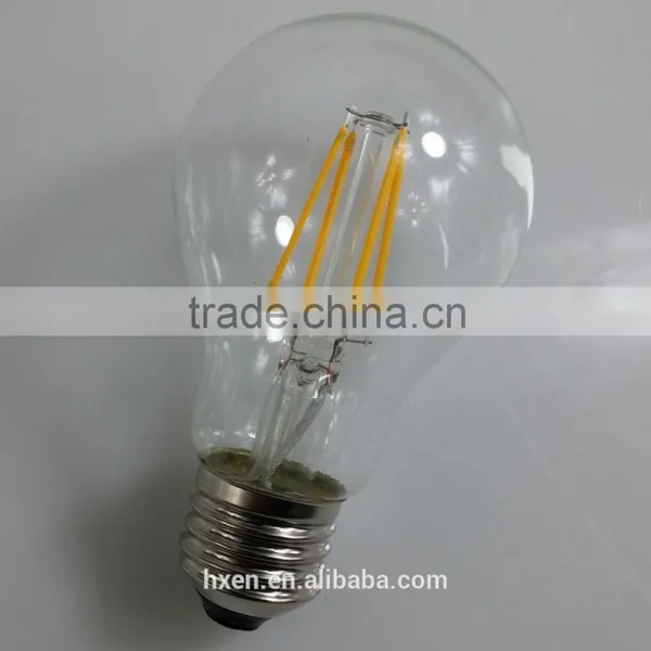 85-265V Led Filament Bulb es E26 E27 A60 Led Bulb Light 4W photo-3