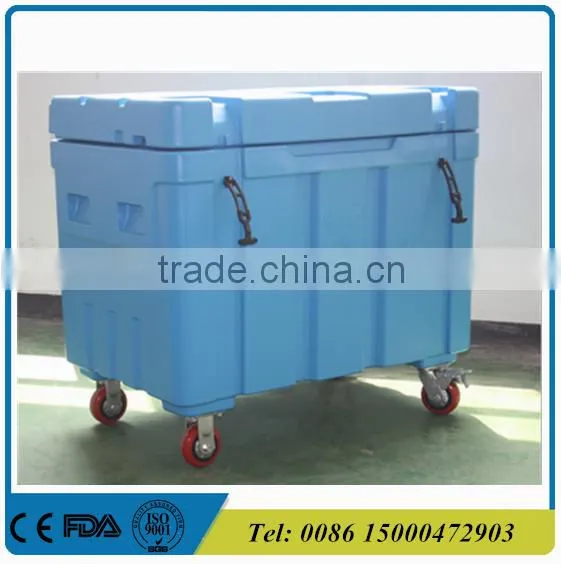 310liter Sky Blue Dry Ice Carrying Cooler Container for Dry Ice photo-2