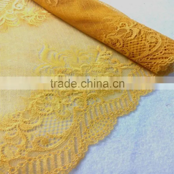 2016 New Arrival Floral Print Lace Jacquard Lace Fabric for Underwear Quality Choice photo-5