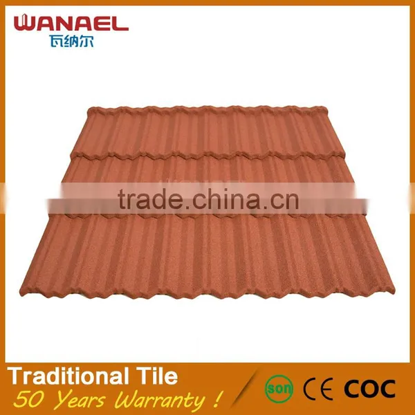 Wanael High Strength Sheet and Noisy Resistance Discount Aluminum Metal Roof Tile photo-3