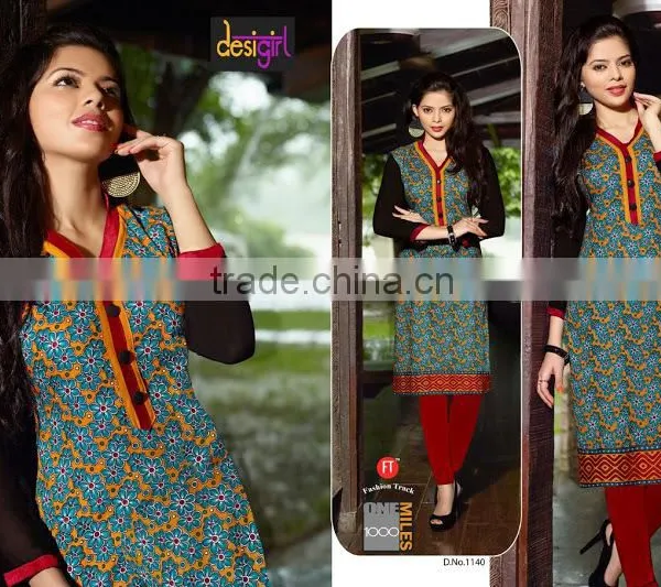COTTON DESIGNER KURTIS photo-2
