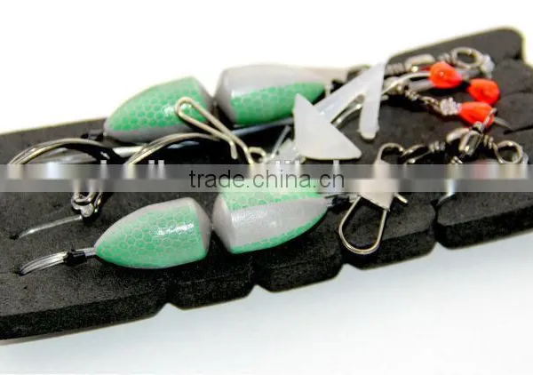 Surfcasting Rig Pulley Bullet Float Rig Two Trace photo-3