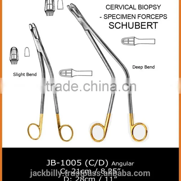 Van Dore With Ratchet, Cervical Biopsy Specimen Forceps, Biopsy Forceps, photo-4